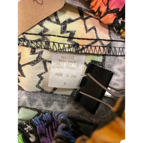 Vintage Neon Pants 1980s Neon Jams World Style Pants - Picture 3 of 4